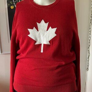 NEW - Women's Original Weatherproof Vintage Sweater Size xl Red NWT